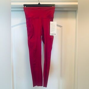 Lululemon pink crop 23”